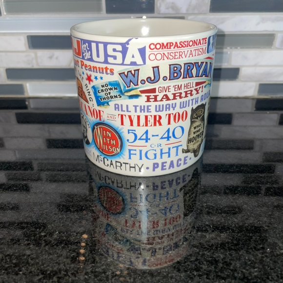 Presidential Political Writing Mug - Picture 3 of 6